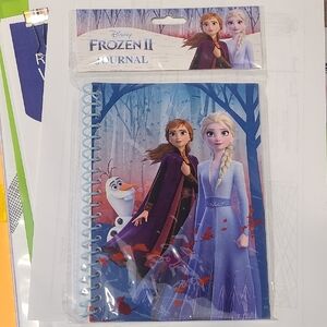 Disney Frozen II Journal with Blue and Purple Cover